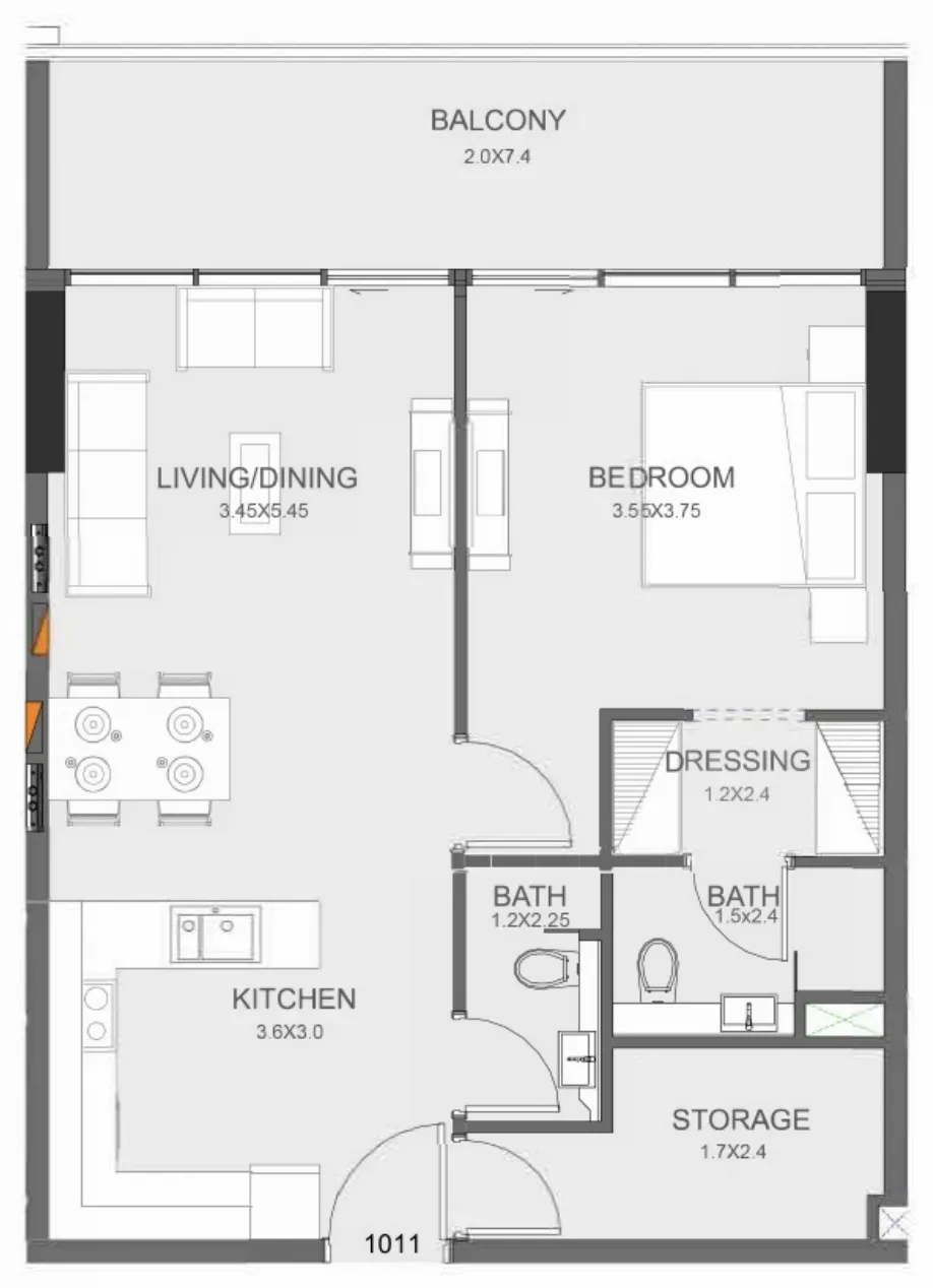 Mashriq Elite Floarea Oasis floor plan