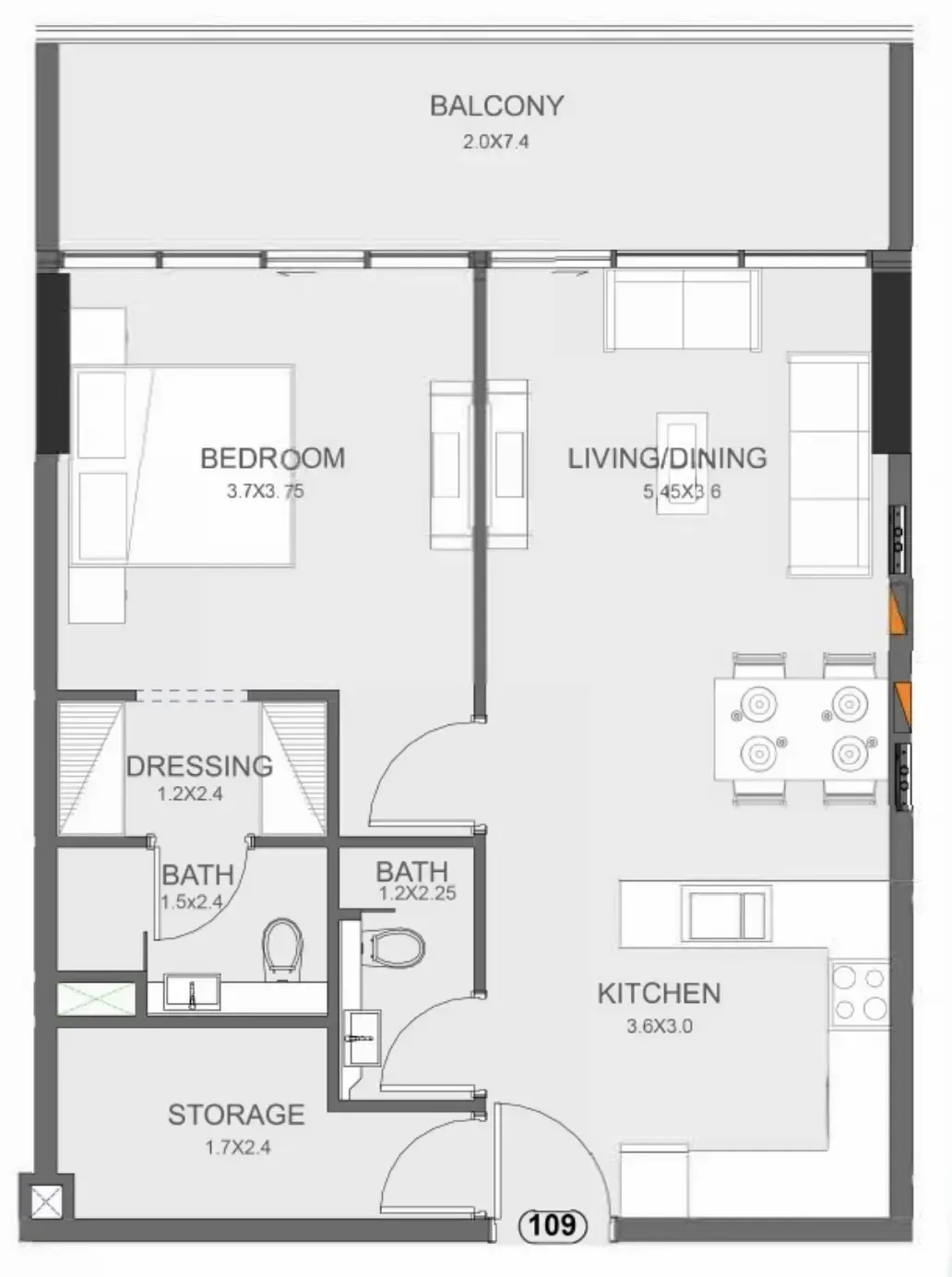 Mashriq Elite Floarea Oasis floor plan