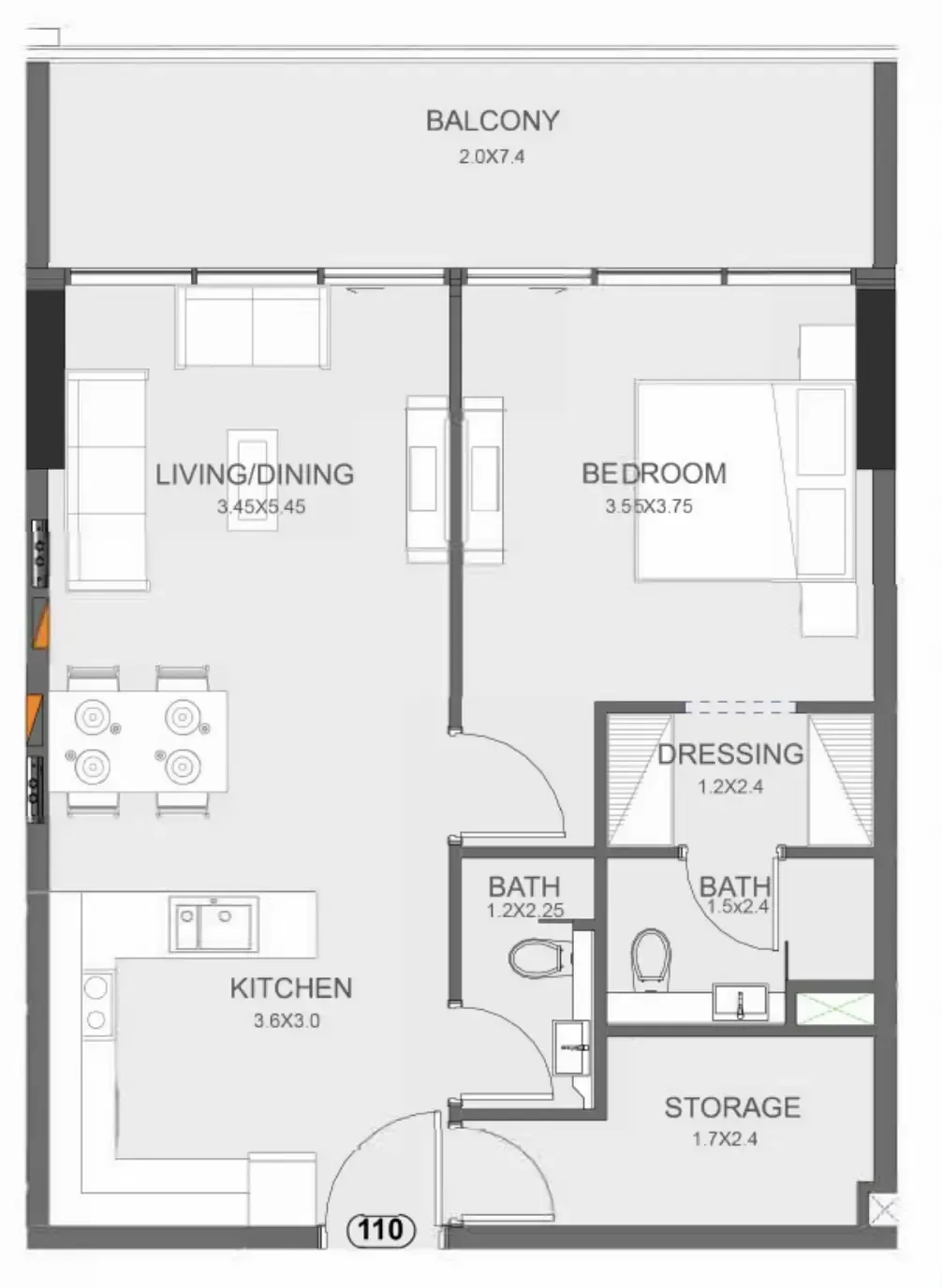 Mashriq Elite Floarea Oasis floor plan