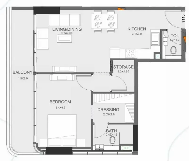 Mashriq Elite Floarea Oasis floor plan