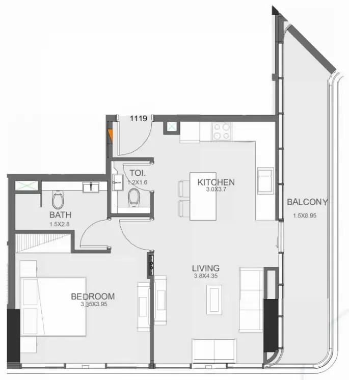 Mashriq Elite Floarea Oasis floor plan