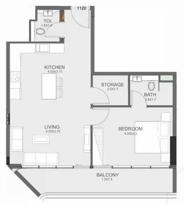 Mashriq Elite Floarea Oasis floor plan