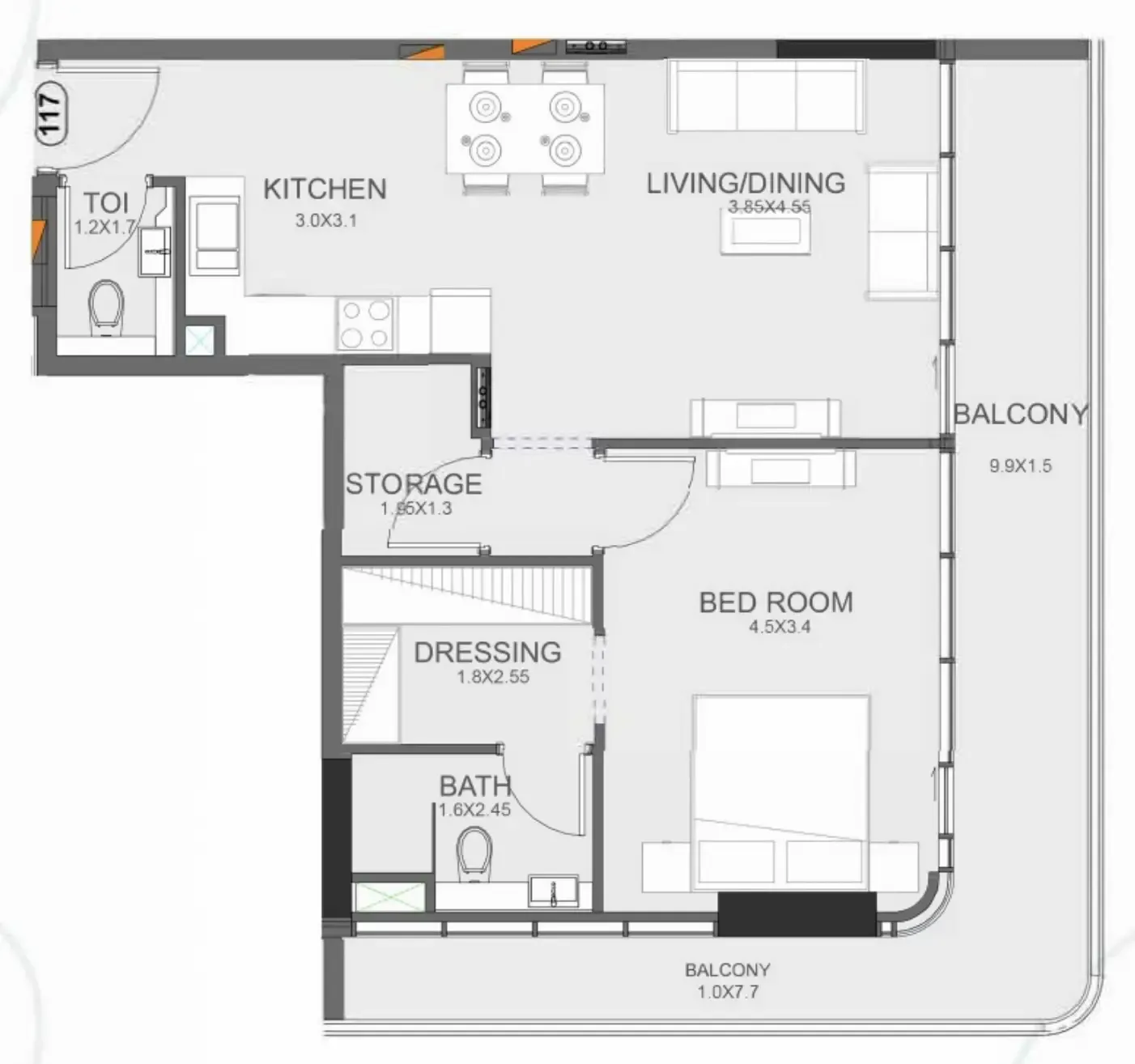 Mashriq Elite Floarea Oasis floor plan