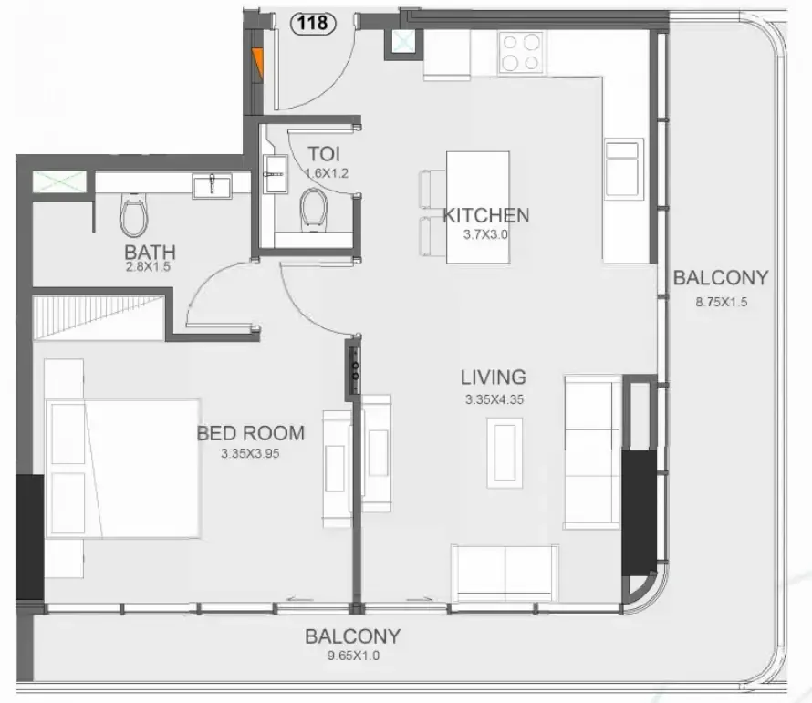 Mashriq Elite Floarea Oasis floor plan