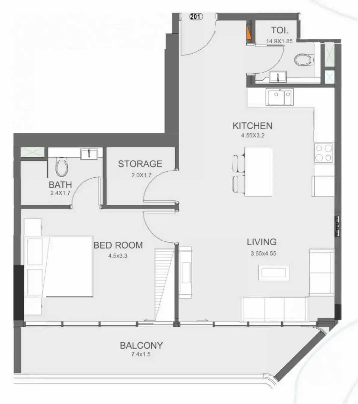 Mashriq Elite Floarea Oasis floor plan