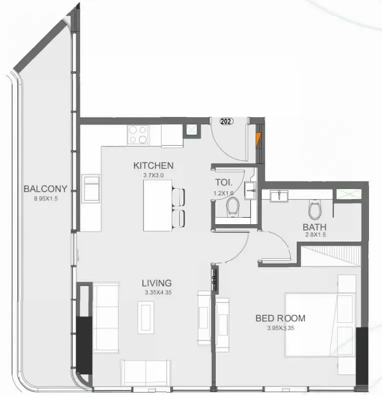 Mashriq Elite Floarea Oasis floor plan