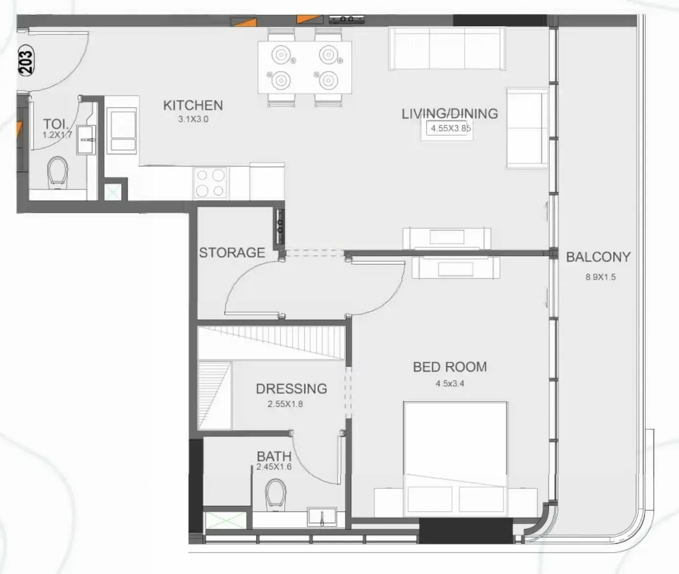 Mashriq Elite Floarea Oasis floor plan