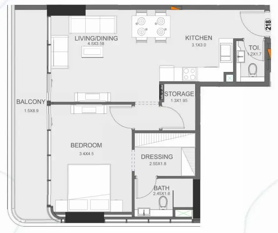Mashriq Elite Floarea Oasis floor plan