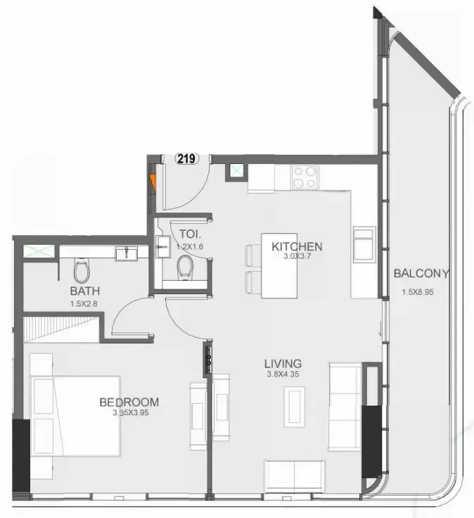 Mashriq Elite Floarea Oasis floor plan