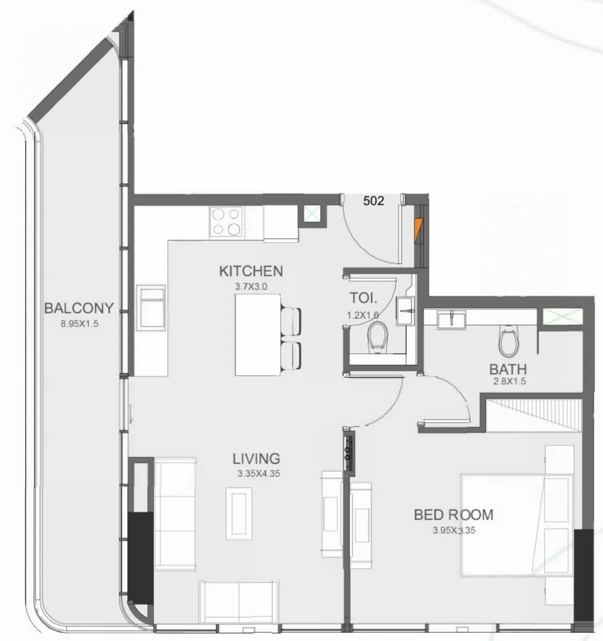 Mashriq Elite Floarea Oasis floor plan