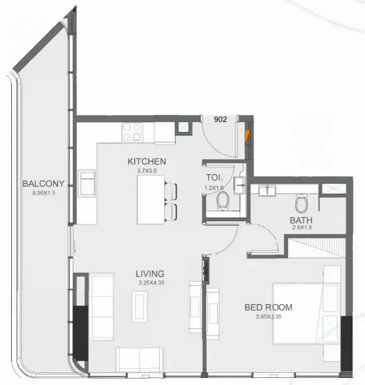 Mashriq Elite Floarea Oasis floor plan