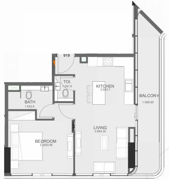 Mashriq Elite Floarea Oasis floor plan