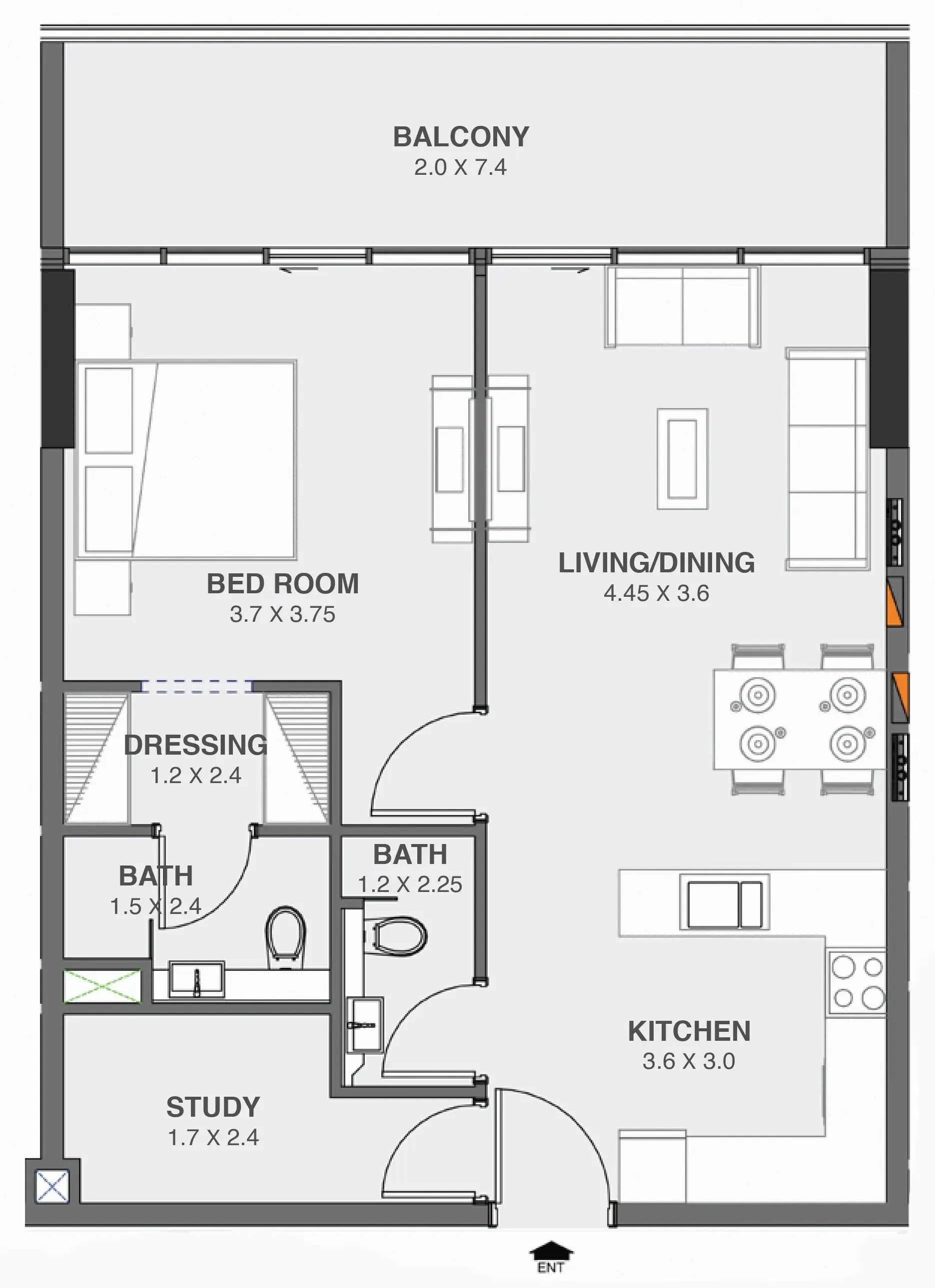Mashriq Elite Floarea Oasis floor plan