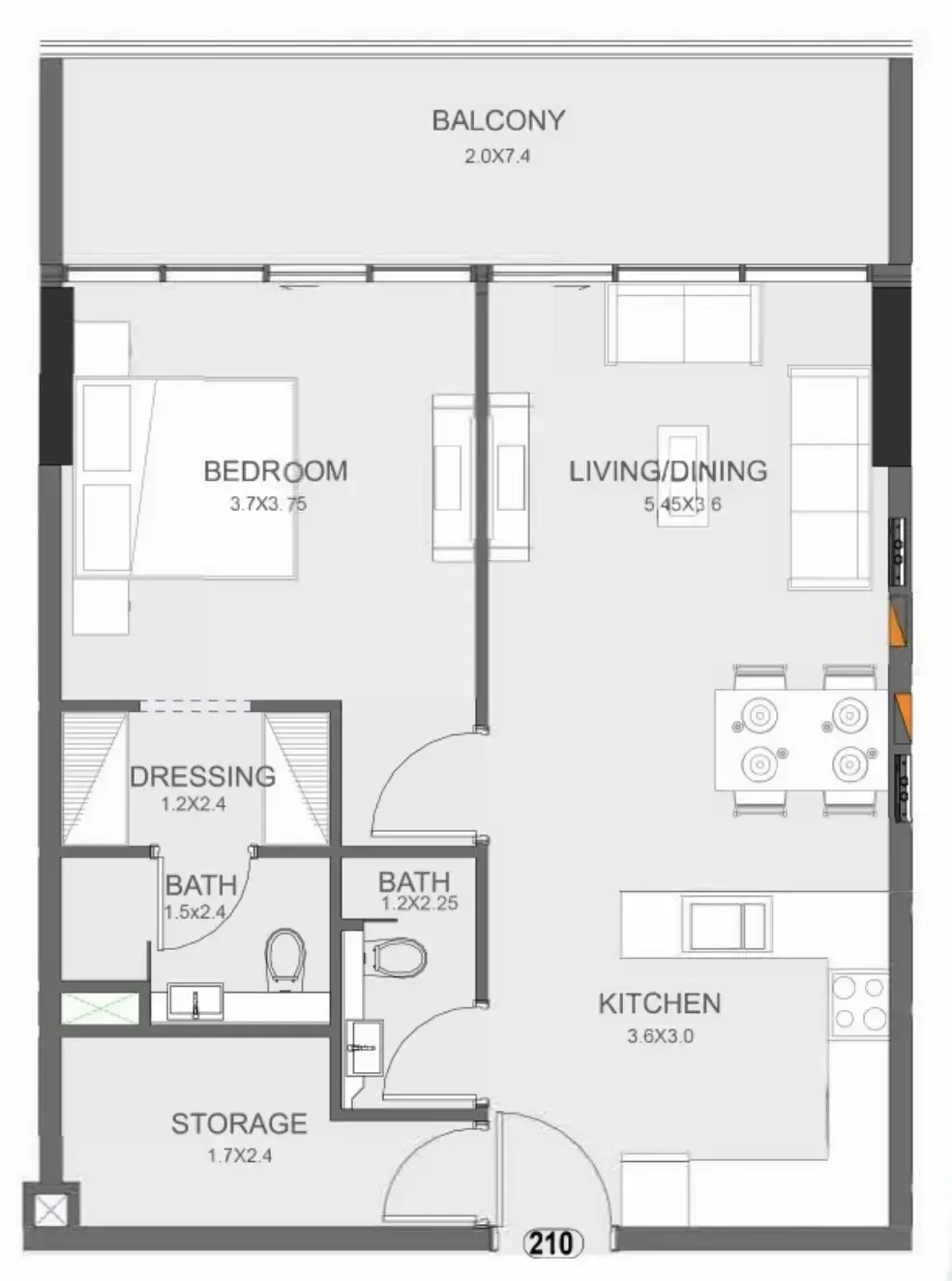 Mashriq Elite Floarea Oasis floor plan