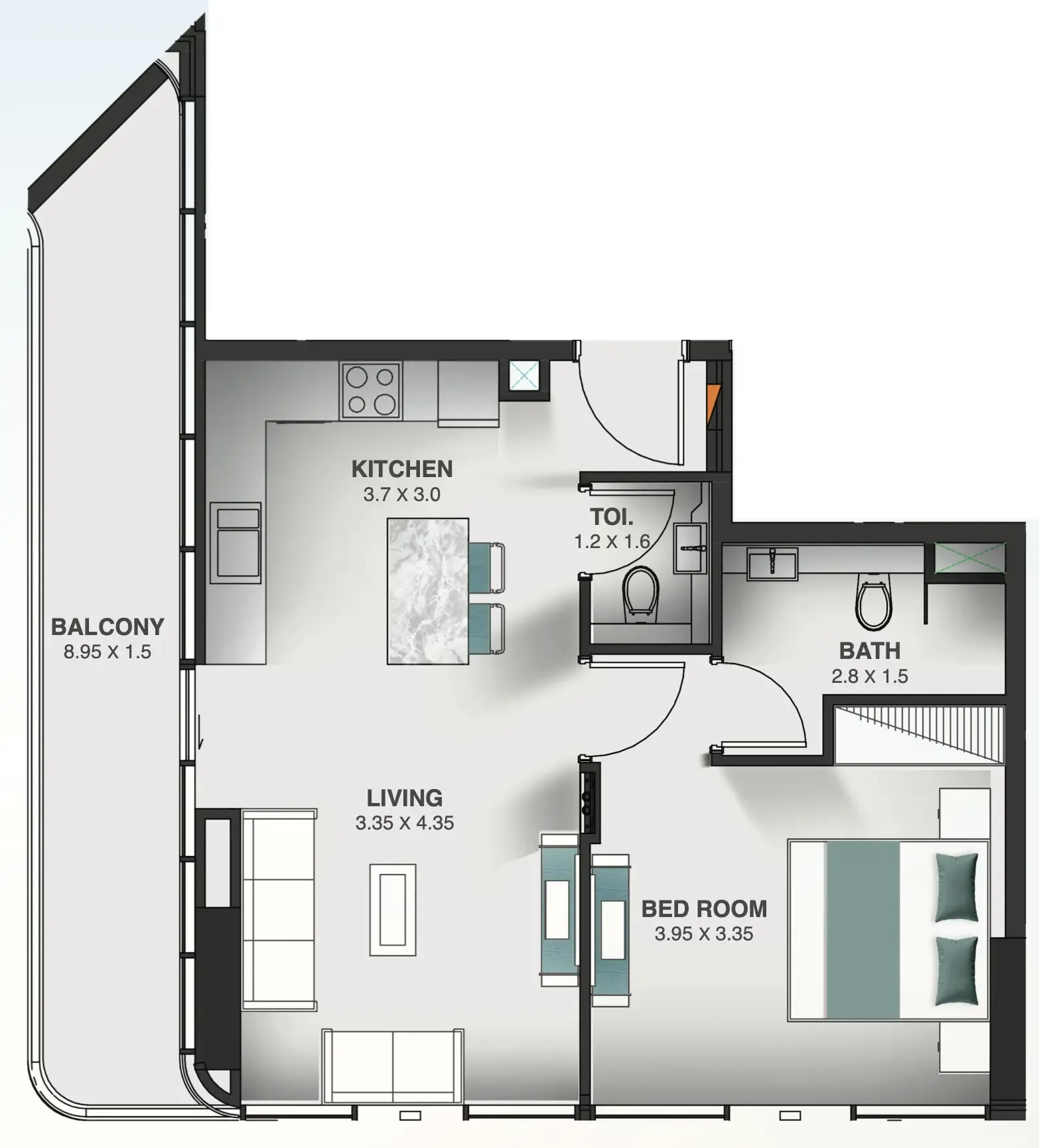 Mashriq Elite Floarea Oasis floor plan