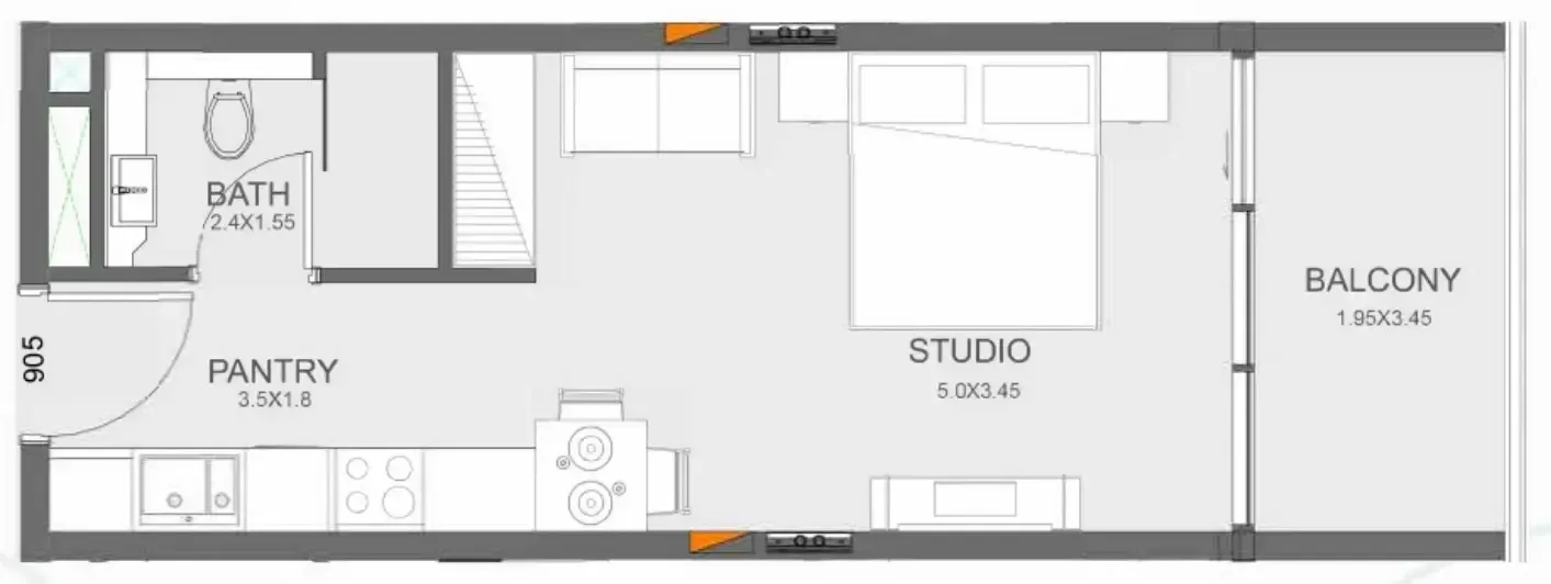 Mashriq Elite Floarea Oasis floor plan