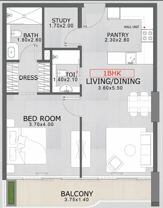 Mashriq Elite Floarea Skies floor plan
