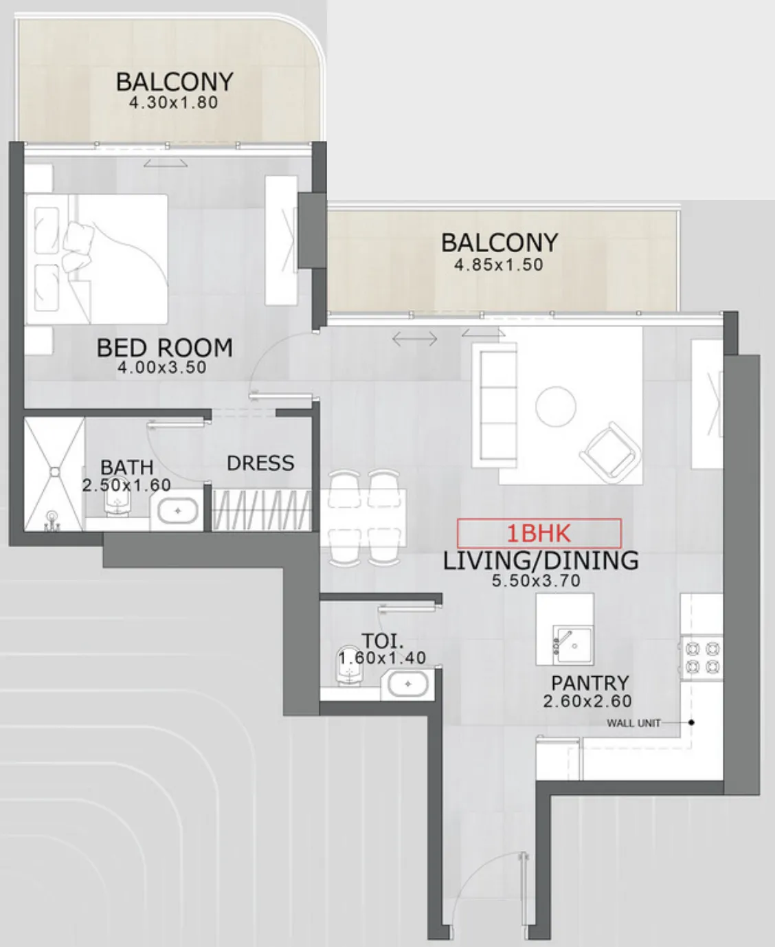 Mashriq Elite Floarea Skies floor plan