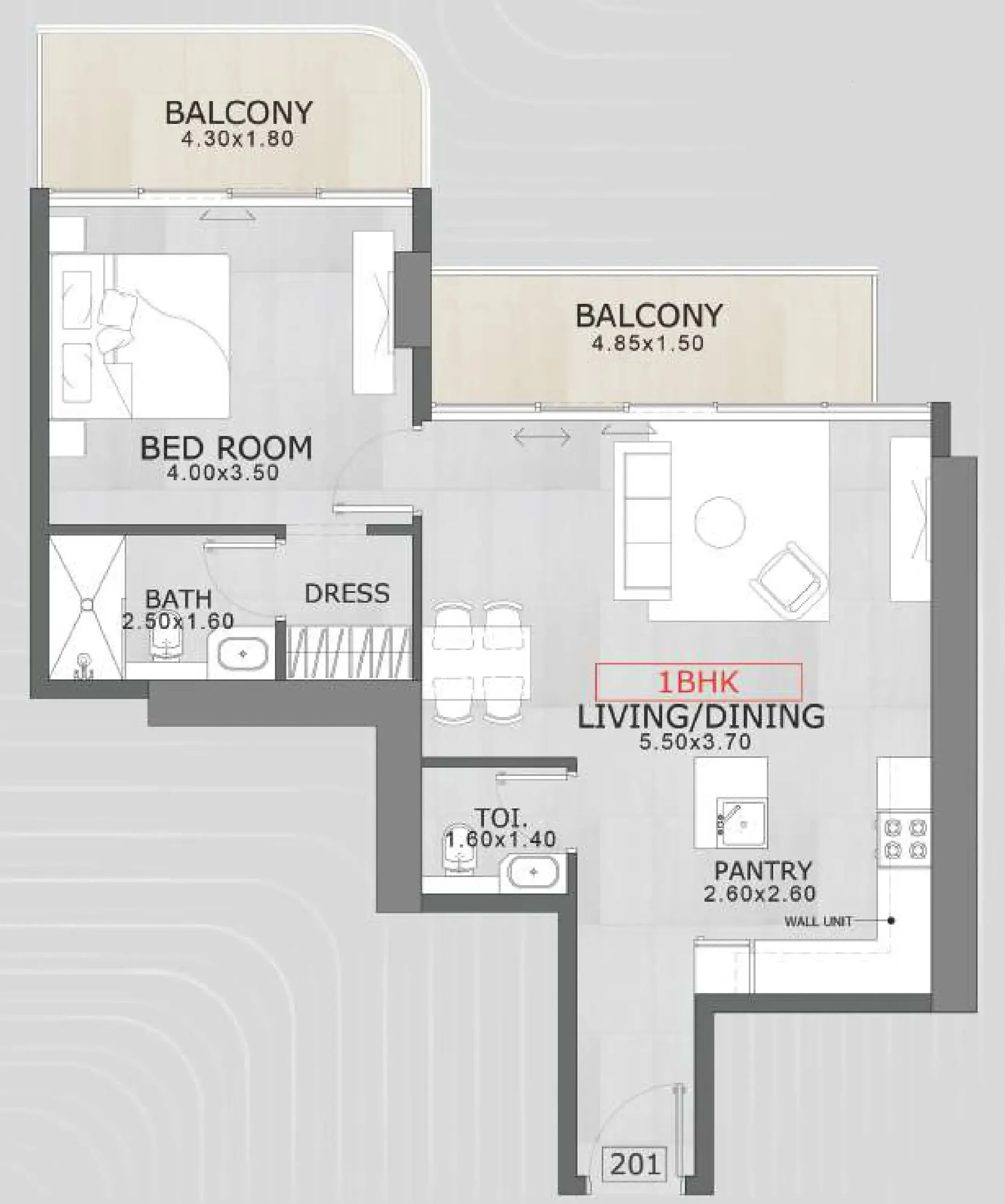 Mashriq Elite Floarea Skies floor plan