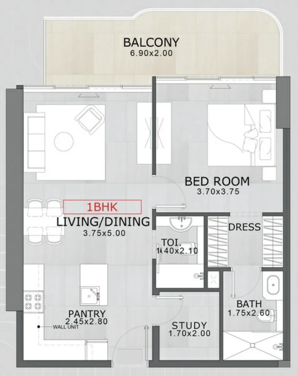 Mashriq Elite Floarea Skies floor plan