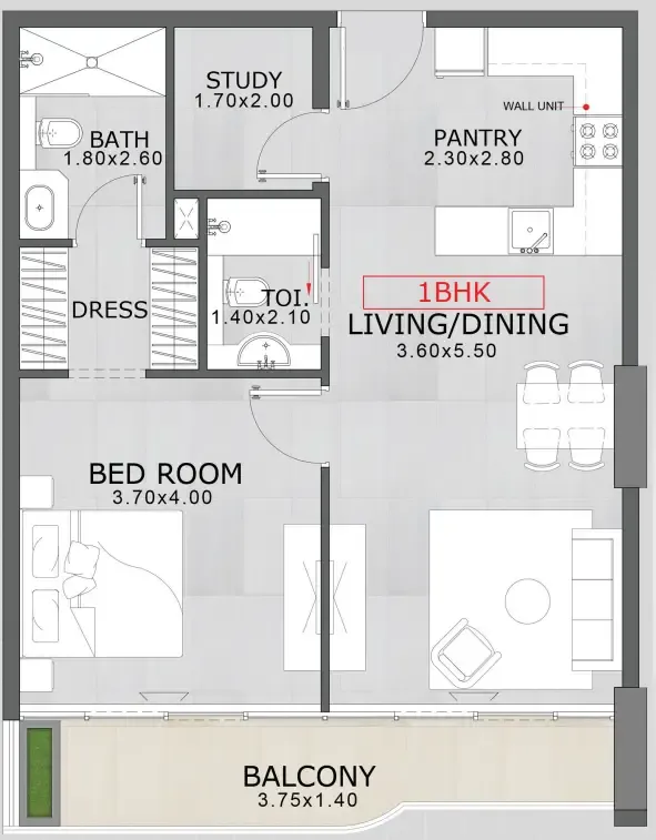 Mashriq Elite Floarea Skies floor plan