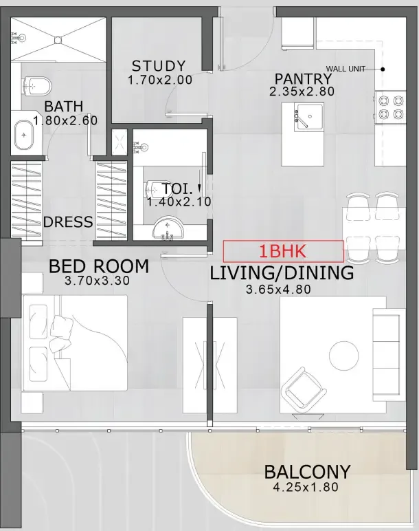 Mashriq Elite Floarea Skies floor plan