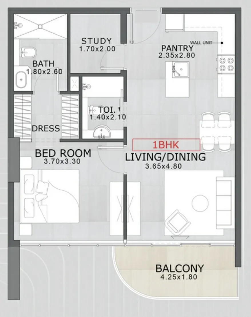Mashriq Elite Floarea Skies floor plan