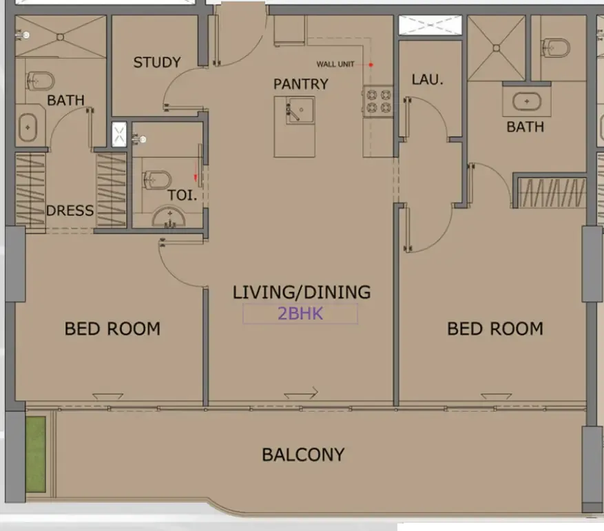 Mashriq Elite Floarea Skies floor plan