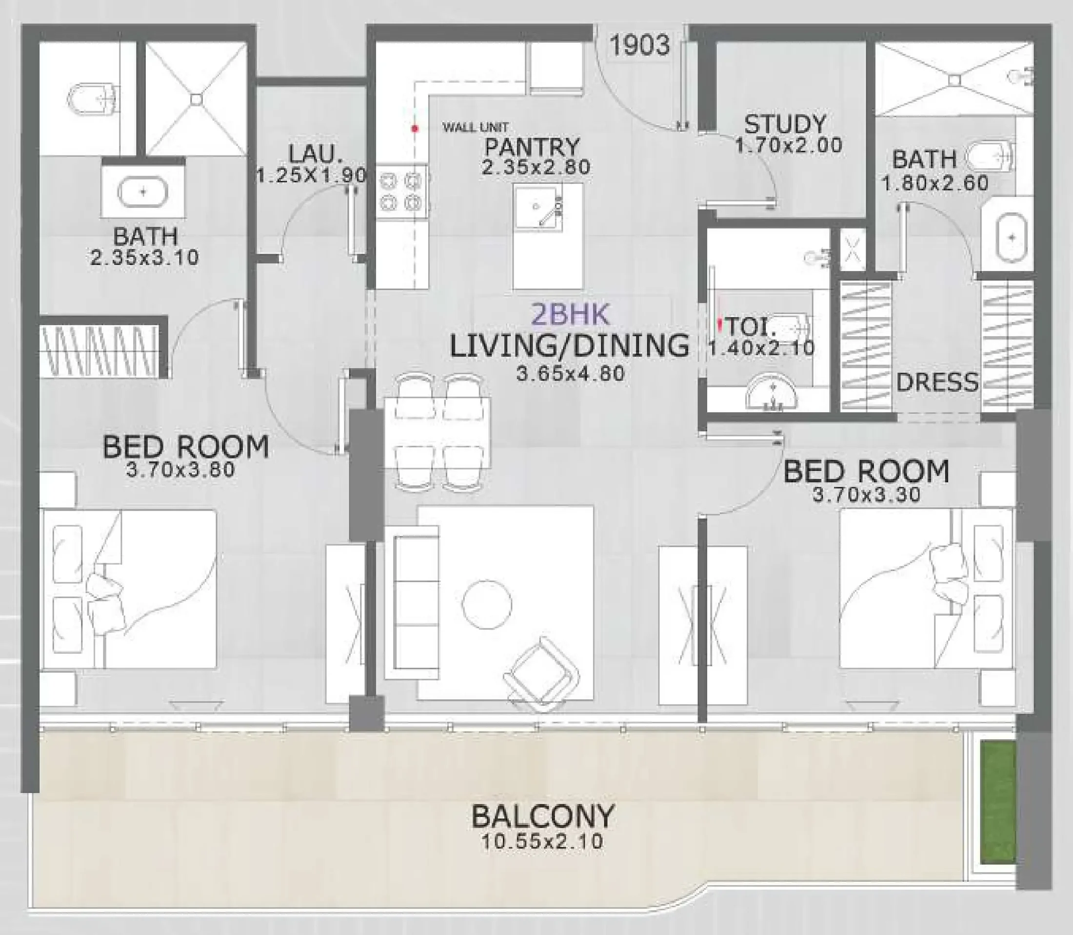 Mashriq Elite Floarea Skies floor plan