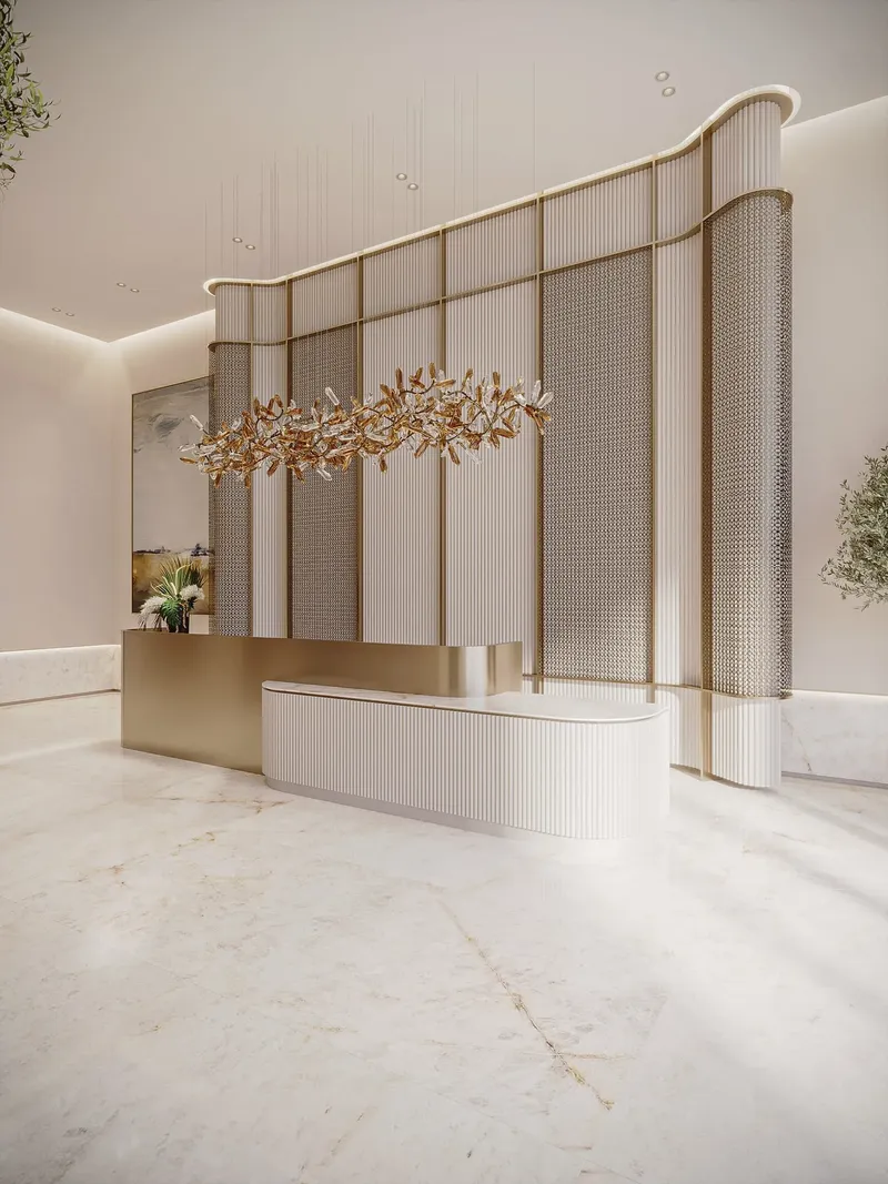 Lobby at Floarea Skies in JVC (Jumeirah Village Circle) Dubai