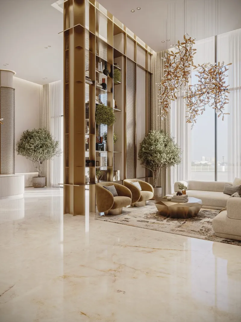 Lobby at Floarea Skies in JVC (Jumeirah Village Circle) Dubai