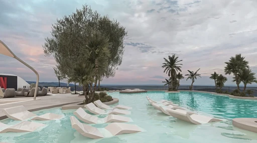 Floating Sun Beds amenity image at Peace Avenue