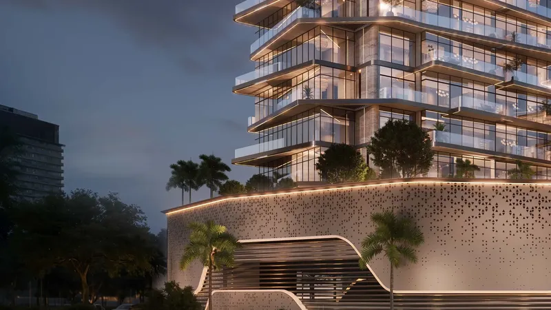 Exterior at Flora Bay Residences in Dubai Islands Dubai