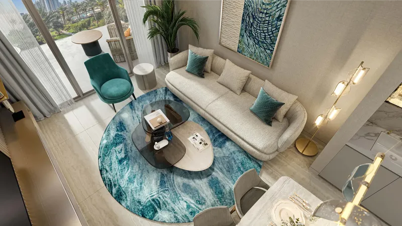 Interior at Flora Bay Residences in Dubai Islands Dubai