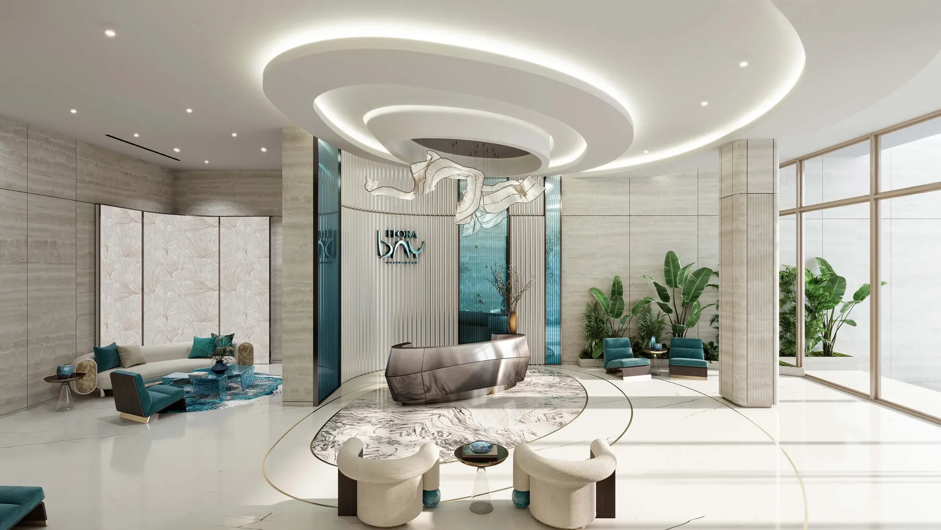 Centurion Flora Bay Residences Lobby