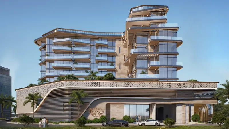 Exterior at Flora Bay Residences in Dubai Islands Dubai