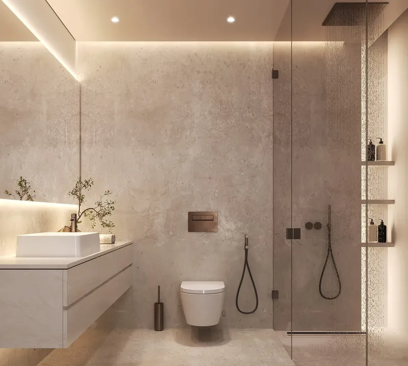 Interior at Flora Isle Beachfront Residences in Dubai Islands Dubai