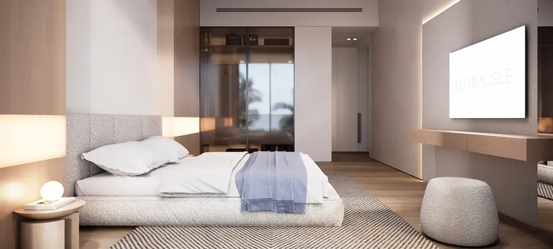 Interior at Flora Isle Beachfront Residences in Dubai Islands Dubai
