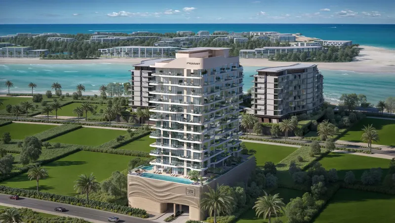 Exterior at Flora Shore Beachside Residences in Dubai Islands Dubai