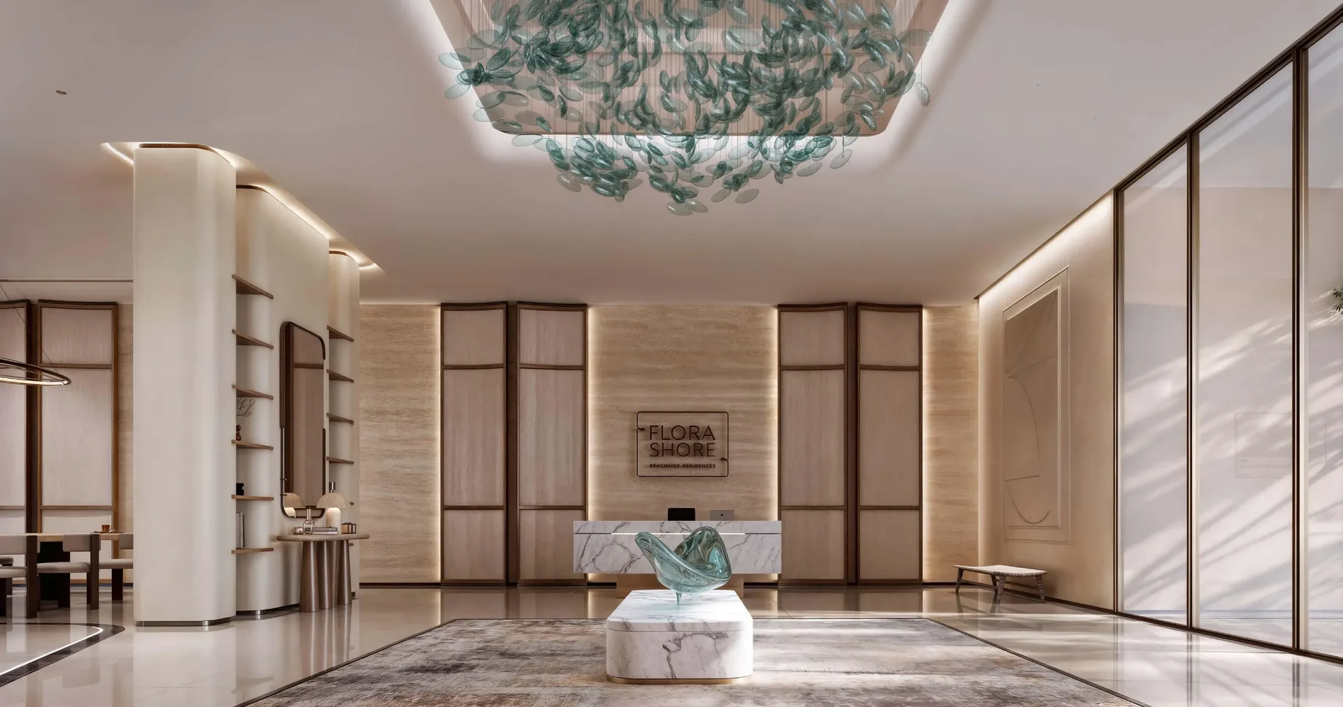 Calgary Properties L.L.C Flora Shore Beachside Residences Lobby
