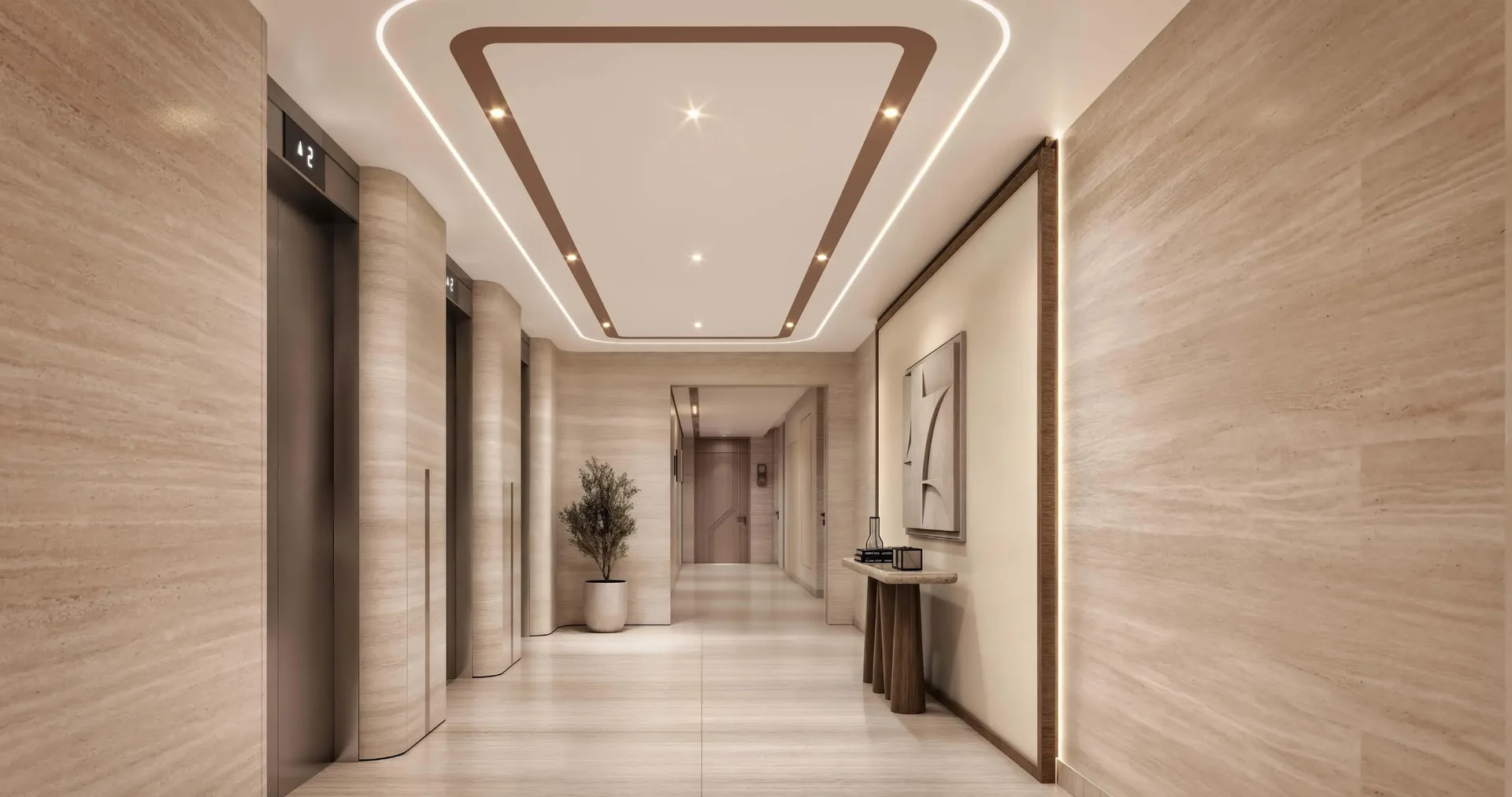 Calgary Properties L.L.C Flora Shore Beachside Residences Lobby