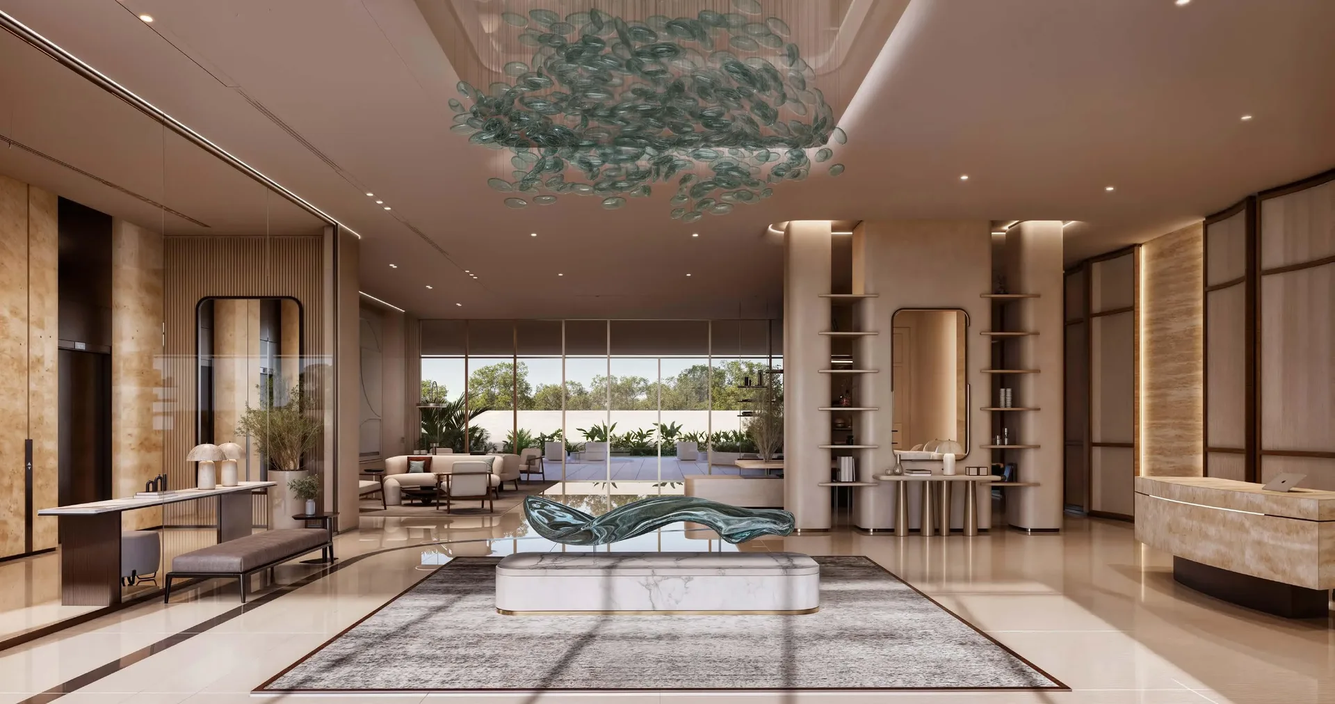 Calgary Properties L.L.C Flora Shore Beachside Residences Lobby