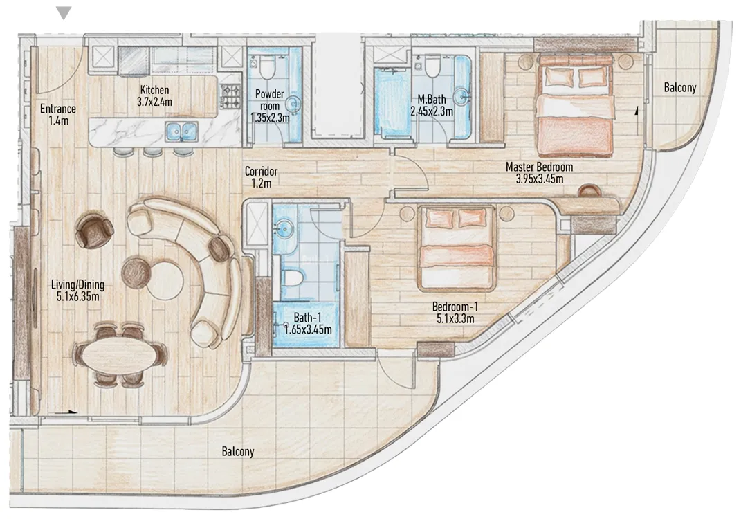 GAF Property LLC Flow 25 floor plan