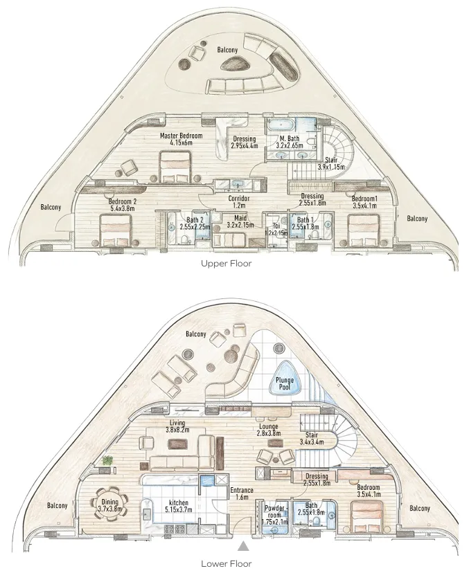 GAF Property LLC Flow 25 floor plan