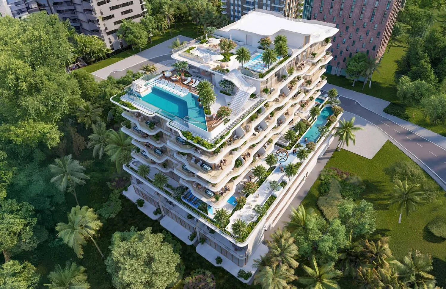 Main Realty Flow Residences Exterior