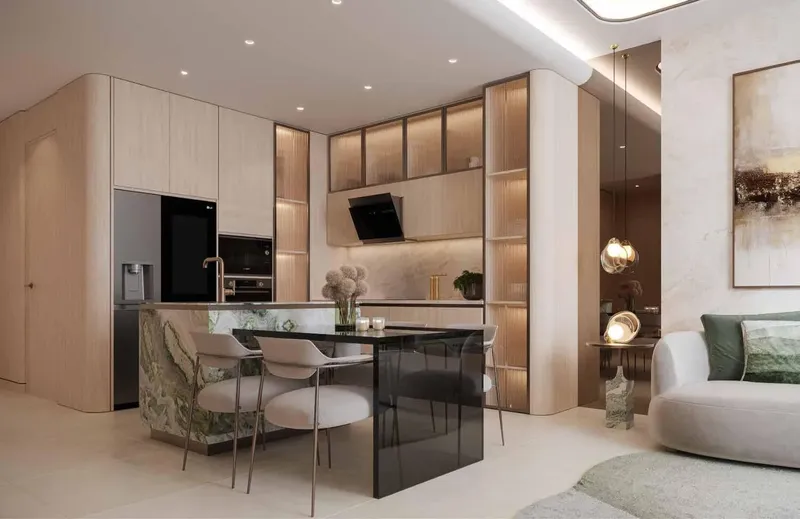 Interior at Flow Residences in Dubai Islands Dubai
