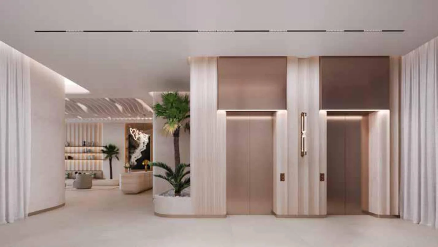 Main Realty Flow Residences Lobby