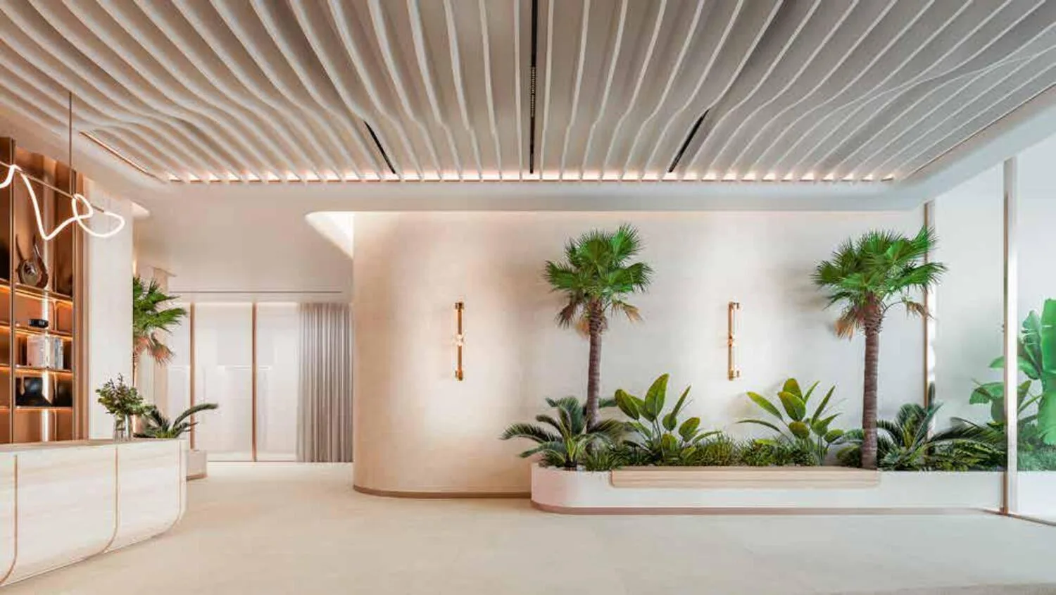 Main Realty Flow Residences Lobby