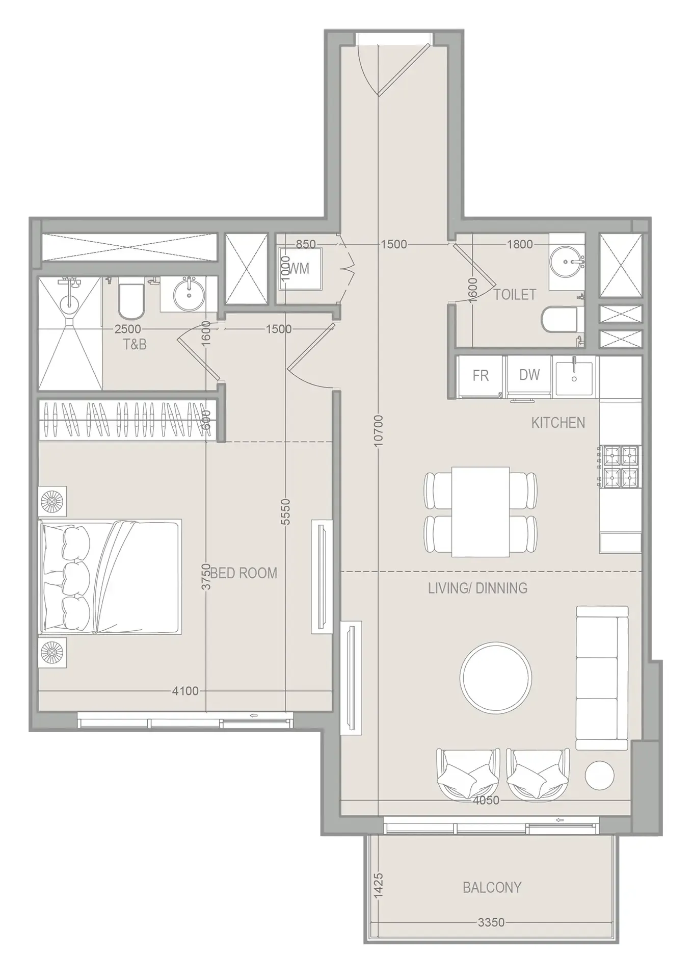 Object 1 FLU1D ONE floor plan