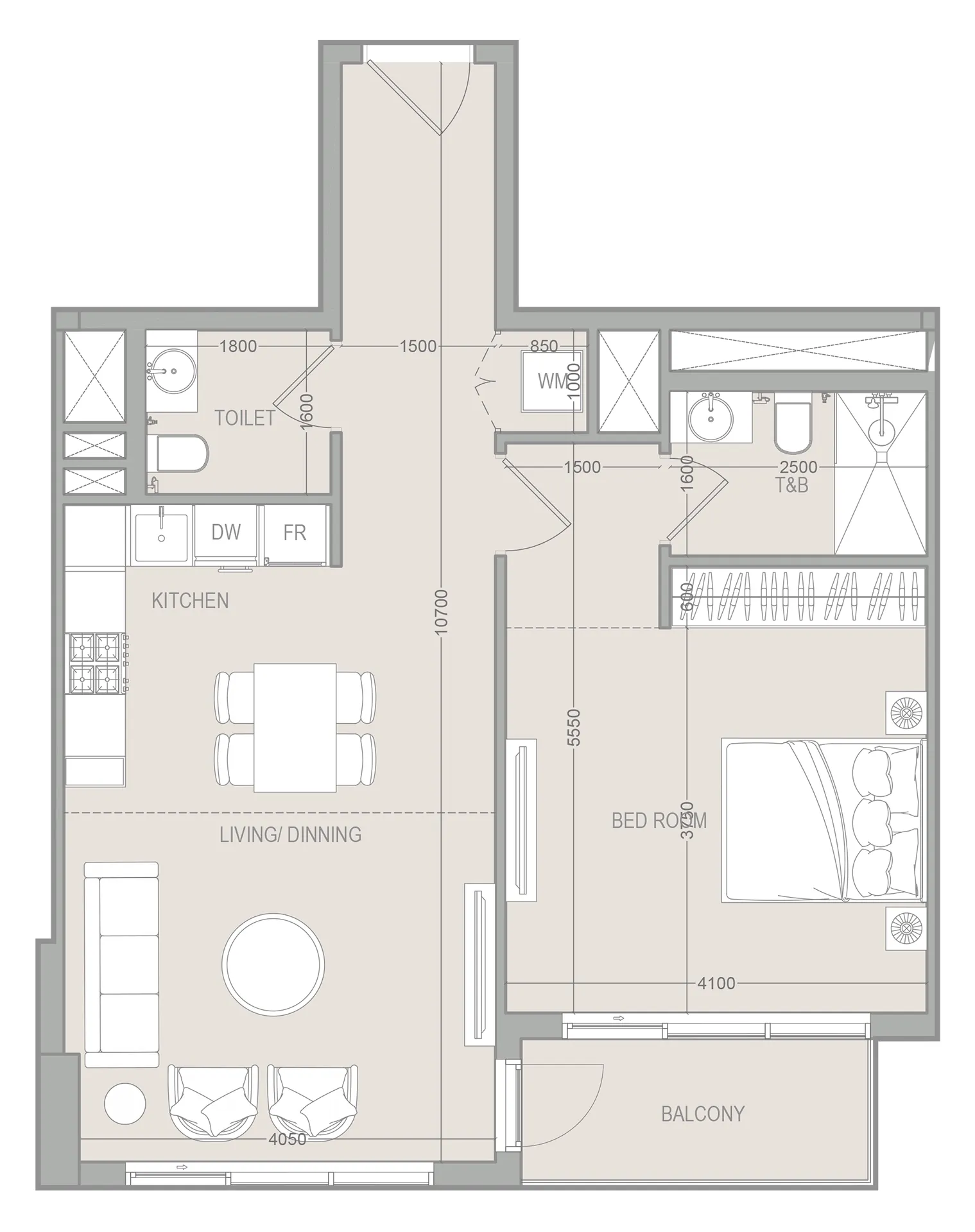Object 1 FLU1D ONE floor plan